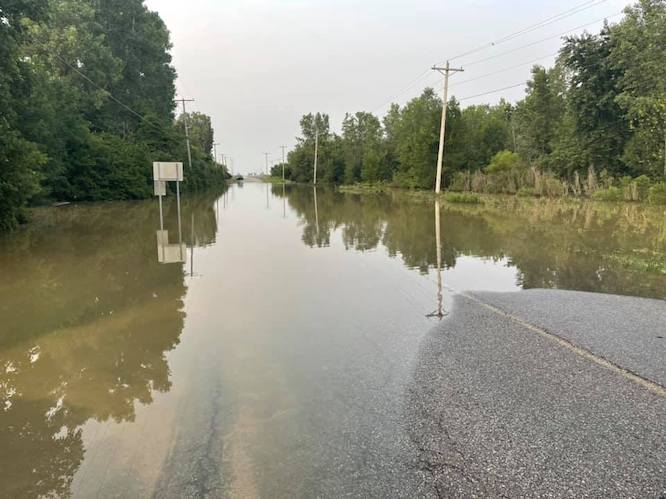 Flooding In Paulding County 