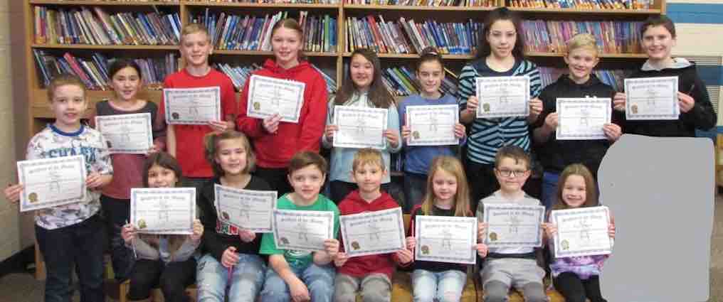 WT Grover Hill Elementary November Students of the Month | West Bend News