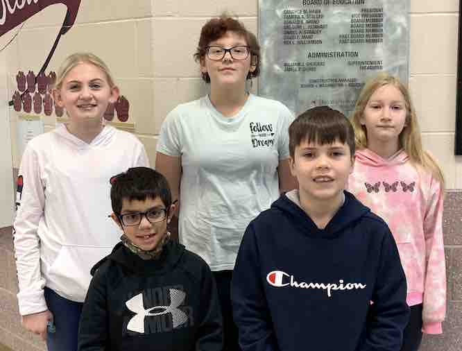 Oakwood Elementary December Students of the Month | West Bend News