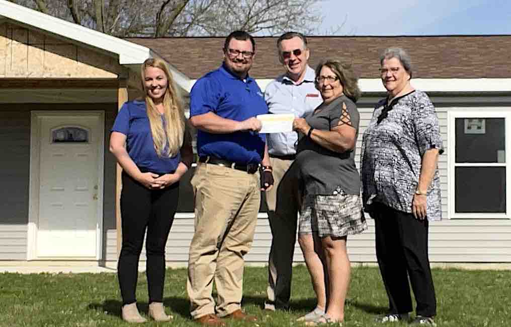 LAPHAM-HICKEY STEEL DONATES $15,000 TO PC HABITAT FOR HUMANITY | West ...