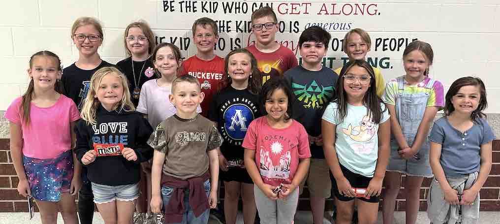 Antwerp Elementary May Students Of the Month | West Bend News